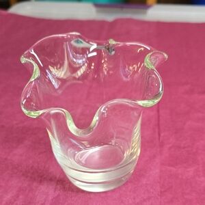 Vintage Swung Handkerchief Votive/Vase